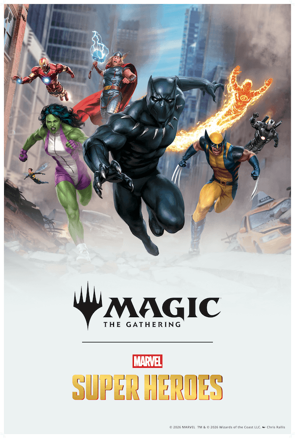 Cover image of Magic: The Gathering Marvel Super Heroes Prerelease