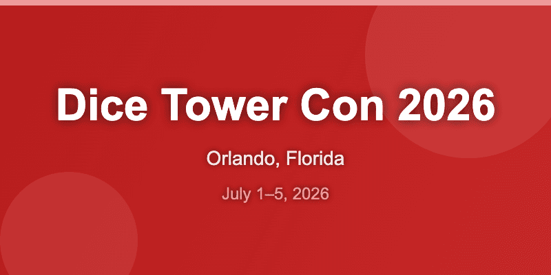 Cover image of Dice Tower Con 2026
