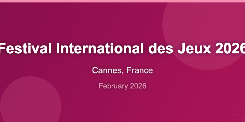 Cover image of Festival International des Jeux 2026