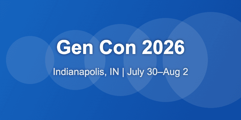 Cover image of Gen Con 2026