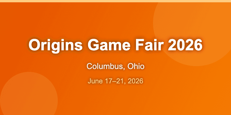 Cover image of Origins Game Fair 2026