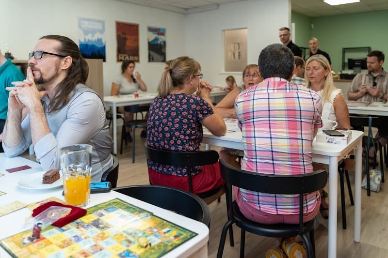 Image of Food and Board - Board Game Cafe