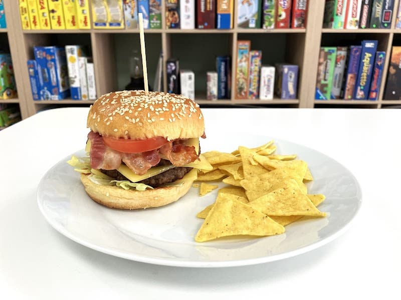 Image of Food and Board - Board Game Cafe